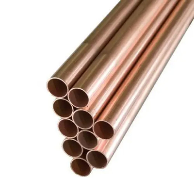 Le tuyau ASTM B467 6&quot; de nickel d'en cuivre de C70600 C71500 Sch10 CuNi 9010 a poli les tuyaux de cuivre ronds droits