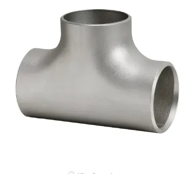 Les raccords pour tuyaux en acier métallique sont équivalents au tee DN 80 STD ASTM A335 WP5 en acier allié aux extrémités standard de bisel ASME B16.25