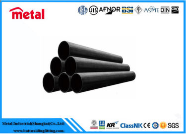 Tuyau d'acier au carbone noir sans couture, tuyau d'acier industriel d'ASME SA213 T5