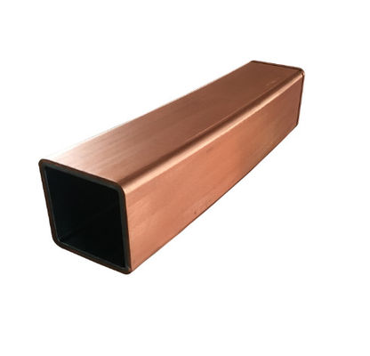 Tuyau rectangulaire de nickel d'en cuivre du T2 C11000 de réfrigérateur pour l'industrie