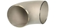 Pipe d'aluminium universelle Hastelloy X personnalisée 2 pouces 2,5 pouces 90 degrés en aluminium coulé E