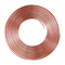 Bobine ronde de bobine de tuyau 15m acier-cuivre de cuivre sans couture du tube C10100 C11000 C12200 3mm