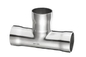 Fabrique de métal fournisseur de soudage à l'arrière-trainTee standard 1/2-24 pouces pour raccords de tuyaux