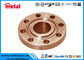 Soudez les garnitures de tuyau de nickel d'en cuivre de bride de cou ASTM B111 pour la marine/industrie