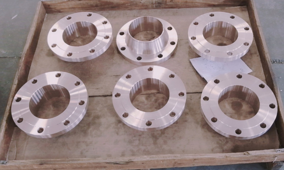 L'acier allié bride le long POIDS 2,5 le millimètre 2" de WN FF ASME B16.5 150# Cuni 9010