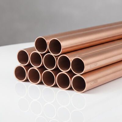 C71500/C70600 Pipe en cuivre-nickel avec finition polissée et dimensions personnalisées pour les applications industrielles