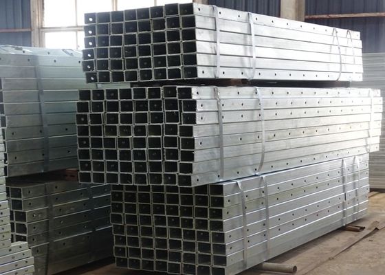 SCH80 Tubes enduites galvanisées à extrémités filetées Pipe en acier durable idéale pour les applications de construction et de plomberie