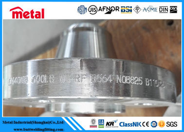 Bride de soudure 600LB rf WN rf de cou d'alliage de nickel d'ASTM B564 N08825