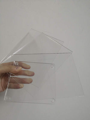 Feuille acrylique de Pmma de caissier de feuille acrylique protectrice claire faite sur commande de Protection Sneeze Guard