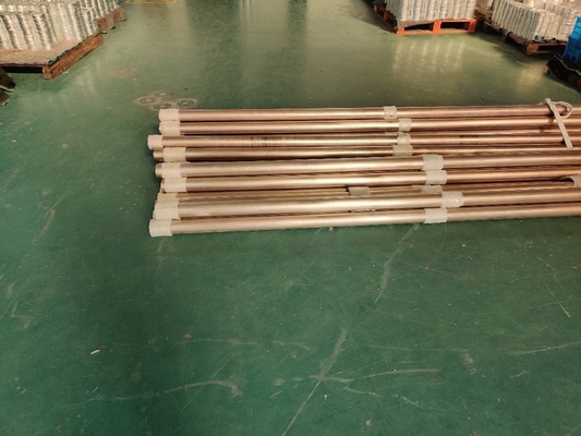 L'alliage de cuivre sans couture du tube C70600 90/10 de vente chaude CuNi sifflent SCH80 à haute pression à hautes températures