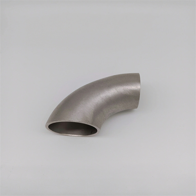 Long rayon de l'acier inoxydable ASTM B466 316L d'extrémité soudée bout à bout de biseau coude de 90 degrés