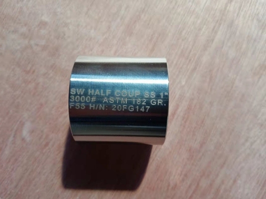 ASME B16.11 Accouplement de soudage par prise NPS 1/8"-4" SCH80/3000-XXS/9000 Traitement de surface personnalisable en acier allié