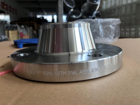 Cou de soudure 300# 5" de la bride A182 F53 d'acier inoxydable de duplex ASME B16.5