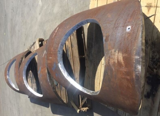 Branche de tuyau d'acier au carbone d'ASTM renforçant la protection A516 gr. 70 pour la connexion