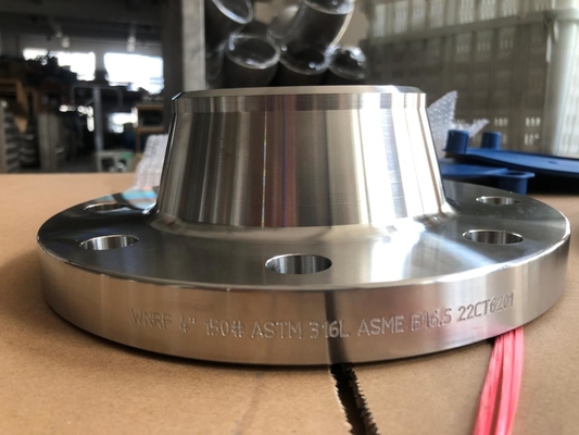 Classe de soudure 150# de la bride A182 GR.F51 ASME B16.5 d'acier inoxydable de duplex de cou