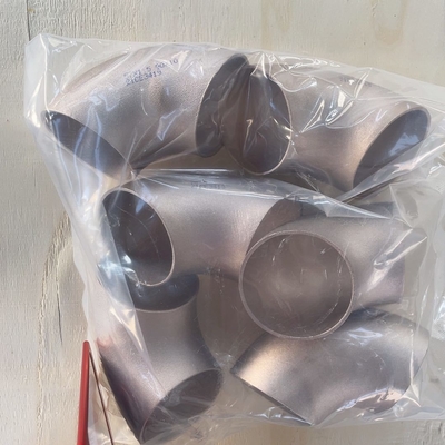 SR 3" de coude de BW de montage de tuyau d'acier de nickel d'en cuivre de CUNI 70/30 norme ANSI B16.9 de 90D DST