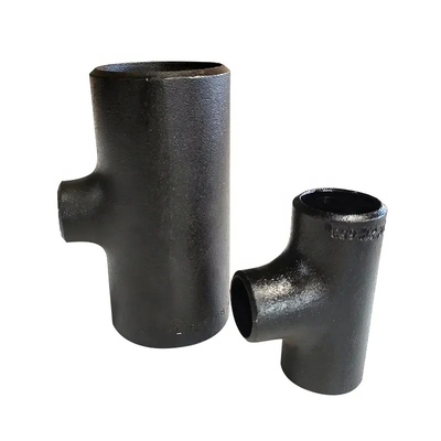 Pièce en t égale de tuyau sans couture d'acier au carbone d'API5l de CS noir de montage