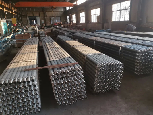 Tubes à nageoires en forme de U huilées pour la dissipation de chaleur en milieu industriel