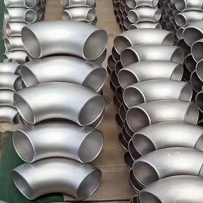 Garnitures de tuyau de soudage bout à bout d'acier allié de nickel du coude SCH80 180D d'UNS N08825 BW