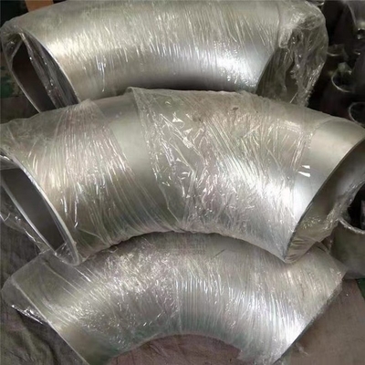 Ajustement de tuyau d'acier titanique d'ASTM 3/4" coude titanique SCH10S 90D/180D de SR de soudage bout à bout Gr12