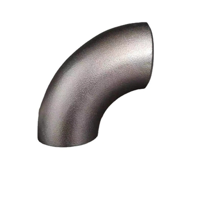 Norme ANSI courte B16.9 de courbure de rayon de coude du montage de tuyau d'acier d'alliage de nickel Monel400 90D