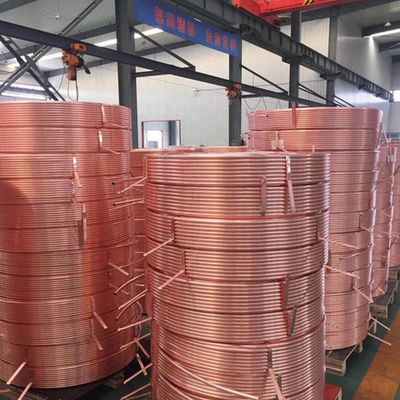 Tubes de cuivre nickel personnalisables / système de tuyauterie de cuivre nickel avec paroi de précision et diamètre intérieur