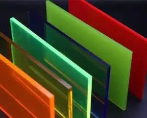 Feuille acrylique moulée résistante aux UV GB/T 7134, feuille acrylique moulée de largeur personnalisée Standard pour l'affichage