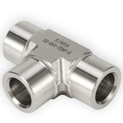 Fabrication forgée de garnitures de tuyau de la pièce en t SS316/304 d'acier allié dans la pièce en t filetée Techn d'égal de soudure de prise d'acier inoxydable de la Chine