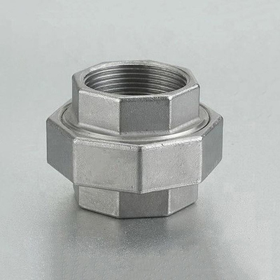montage de tuyau fileté hommes-femmes d'acier inoxydable de 150lbs Inox Ss201 SS304 SS316