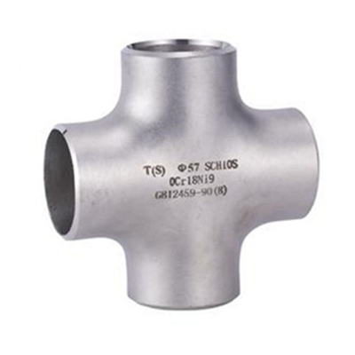 ANSI/ASME acier inoxydable acier au carbone soudage de bout en croisée Tailles personnalisables et qualité industrielle du matériau