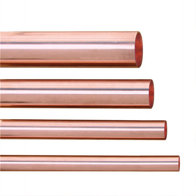 Résistance à la corrosion des tubes en cuivre nickel / tuyaux en cuivre nickel personnalisés pour les systèmes de tuyauterie sans soudure
