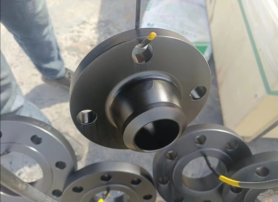 Cou de soudure adapté aux besoins du client ASME B16.5 150# SCH80 de bride d'acier allié de nickel de la taille Incoloy800