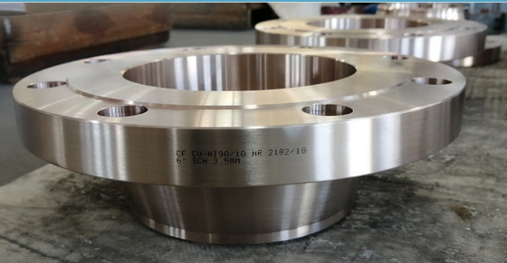 Bride de soudure chaude DN400 PN40 d'acier allié de nickel de bride de cou de la vente Incoloy800