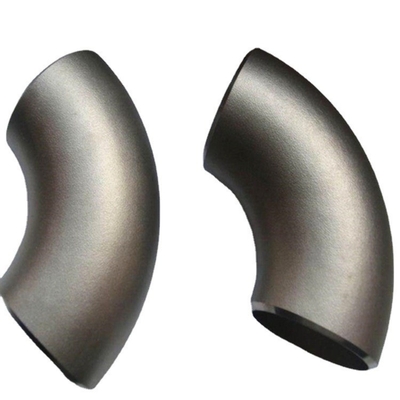 Les garnitures de tuyau d'acier au carbone de 90D/180D A420 WPL6 BW écartent 18" d'un coup de coude SCH80S ASME B16.9