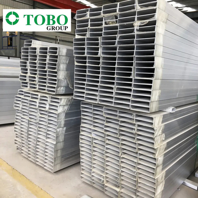 TOBO/METAL 2.7 Pipe en alliage d'aluminium à gravité spécifique avec surface usinée pour des applications industrielles à vide