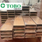Les tubes rectangulaires de grain d'Aksu de profil de construction en aluminium en bois d'alliage/place en aluminium siffle la nouvelle mère 6063 6061 6082