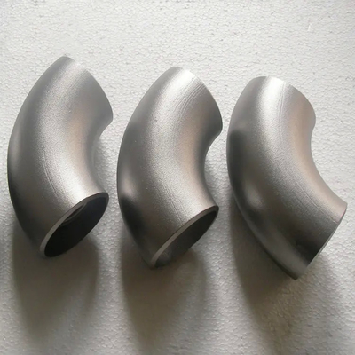 Les garnitures de tuyau d'acier au carbone de 90D/180D A420 WPL6 BW écartent 18" d'un coup de coude SCH80S ASME B16.9
