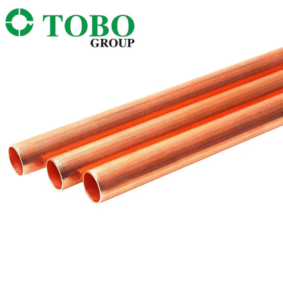 Résistance à la corrosion des tubes en cuivre nickel / tuyaux en cuivre nickel personnalisés pour les systèmes de tuyauterie sans soudure