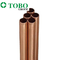 Le nickel de cuivre pur de cuivre du tube bon marché 99% sifflent les tubes de cuivre de 20mm 25mm 3/8 tuyau en laiton de tube