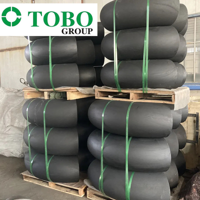 Les garnitures de tuyau d'acier au carbone BW écartent A234 d'un coup de coude WPB 4" SCH40S 90D/180D ASME B16.9