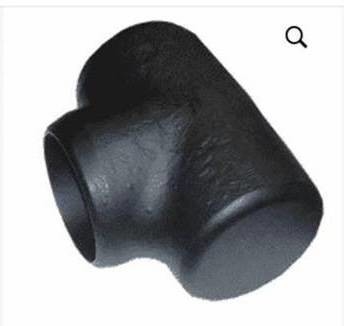 Garnitures de tuyau d'acier au carbone de bonne qualité A234 WPB 3" pièce en t ASME B16.9 de SCH40 BW