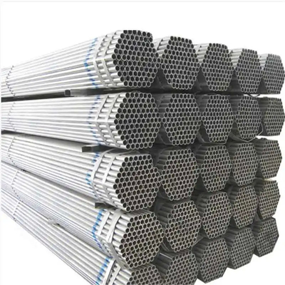 Tubes galvanisées non alliées à extrémités plates/biffées/filées SCH80 Tailles différentes de 1/2 à 8