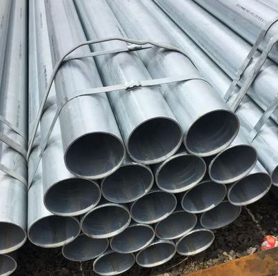 Welded Carbon Steel DIN EN 10240 Standard Multiple Diameters Hot Dip Galvanized Tube for Fencing