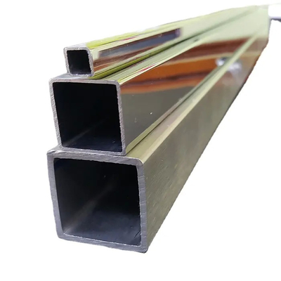 ASTM B337 Inconel 600 tube en acier carré soudé lumineux de tuyau d'alliage de nickel 601 625 690