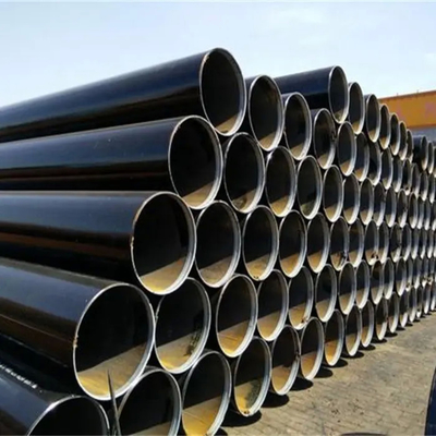Pipe en acier revêtue de pression avec paroi de finition colorée 2 mm-5 mm connexion de tuyau soudé