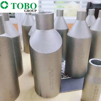 ANSI/ASME Étain inoxydable en acier au carbone soudage de la prise en acier à soie à tétons ajustés Tailles et matériaux personnalisables Grade industriel