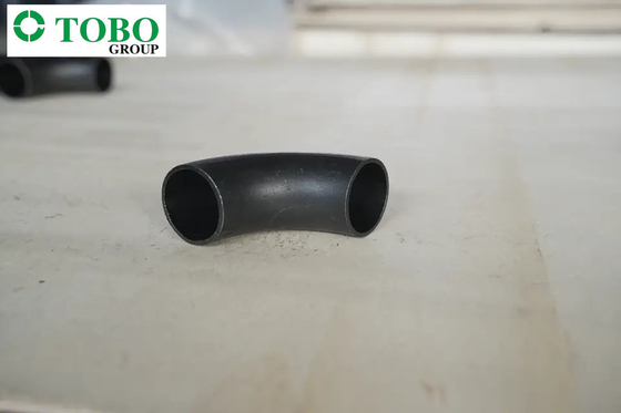 Garnitures de tuyau d'acier d'alliage de la taille A234 WP5 de TOBO Customed/coude soudé 90 par degrés