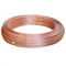 Tuyau en acier sans couture 1/4 de bobine 3/8 tube ASTM C11000 de bobine d'en cuivre de réfrigération de pouce 10m de 1/2
