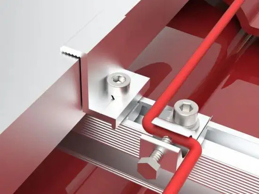 TOBO Vente à chaud des supports de montage de toit en aluminium solaire Système de supports photovoltaïques pour le toit en tuiles vitrées