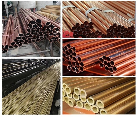Pipe usinée de précision à tubes en cuivre nickel pour applications industrielles